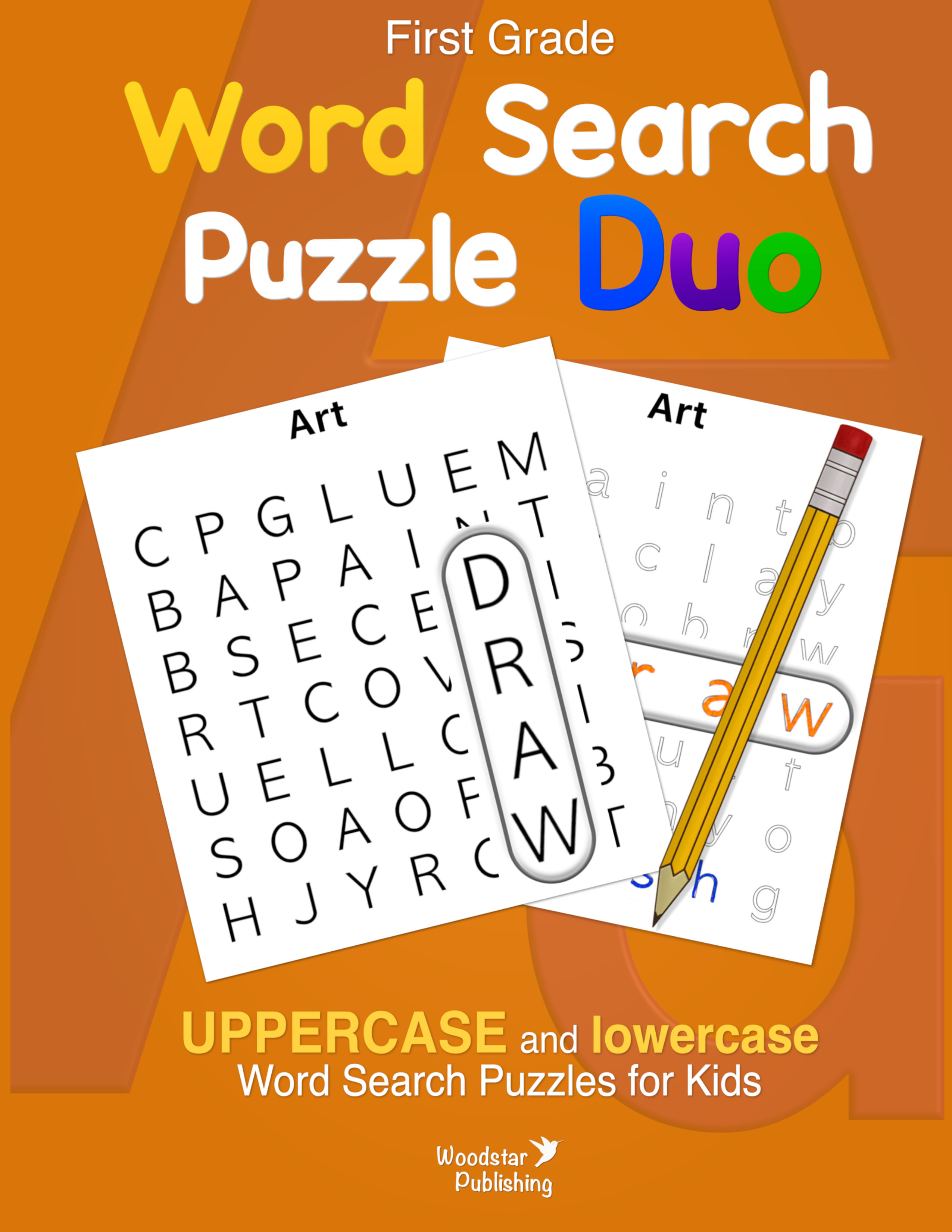 First Grade Word Search Puzzle Duo
