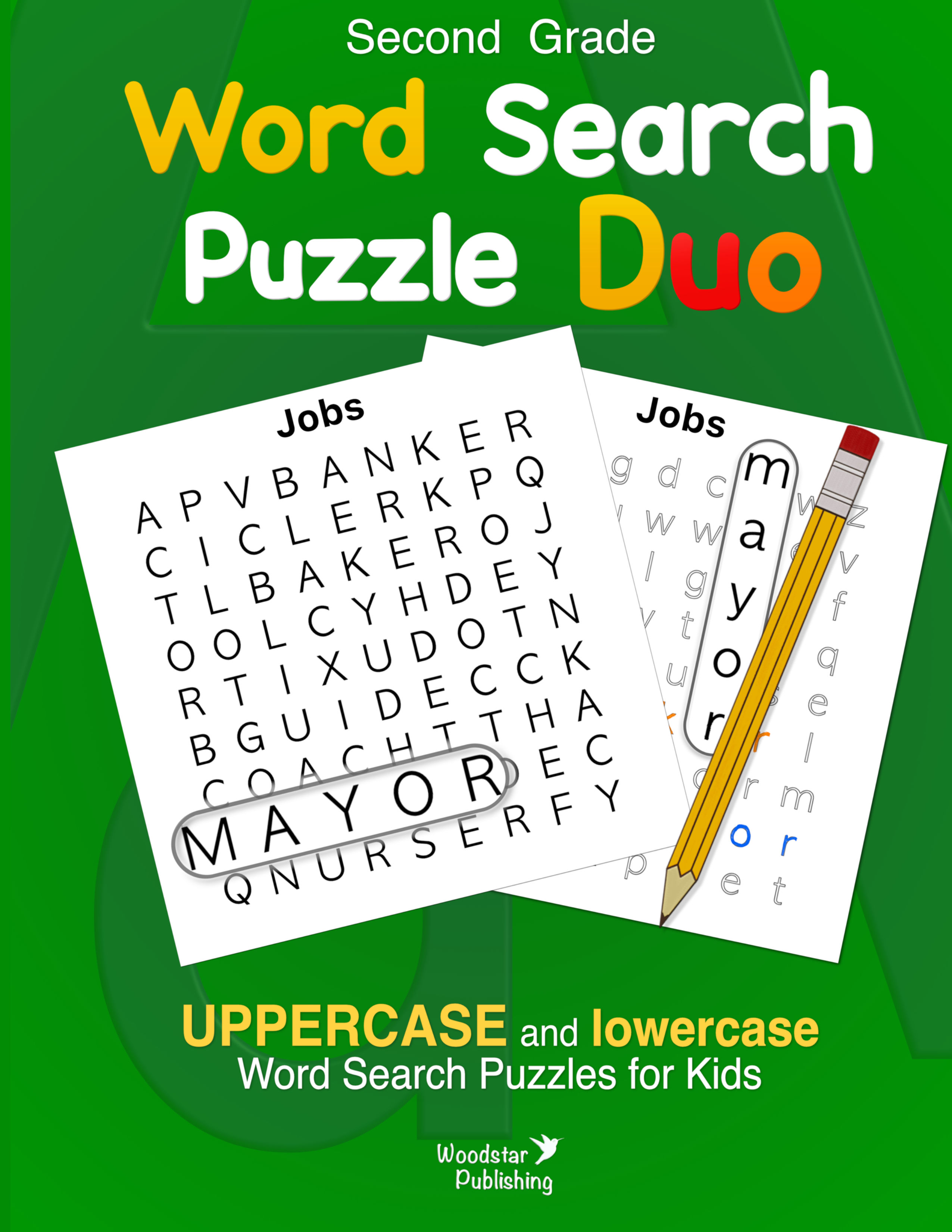 Second Grade Word Search Puzzle Duo